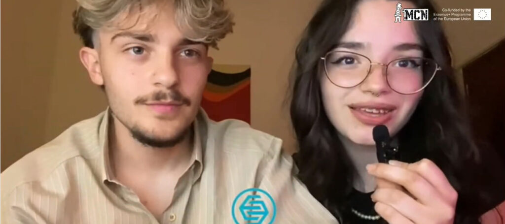 Izsek iz videoposnetka portugalske ekipe – Filip in Maria sta predstavila podkast Workaholic